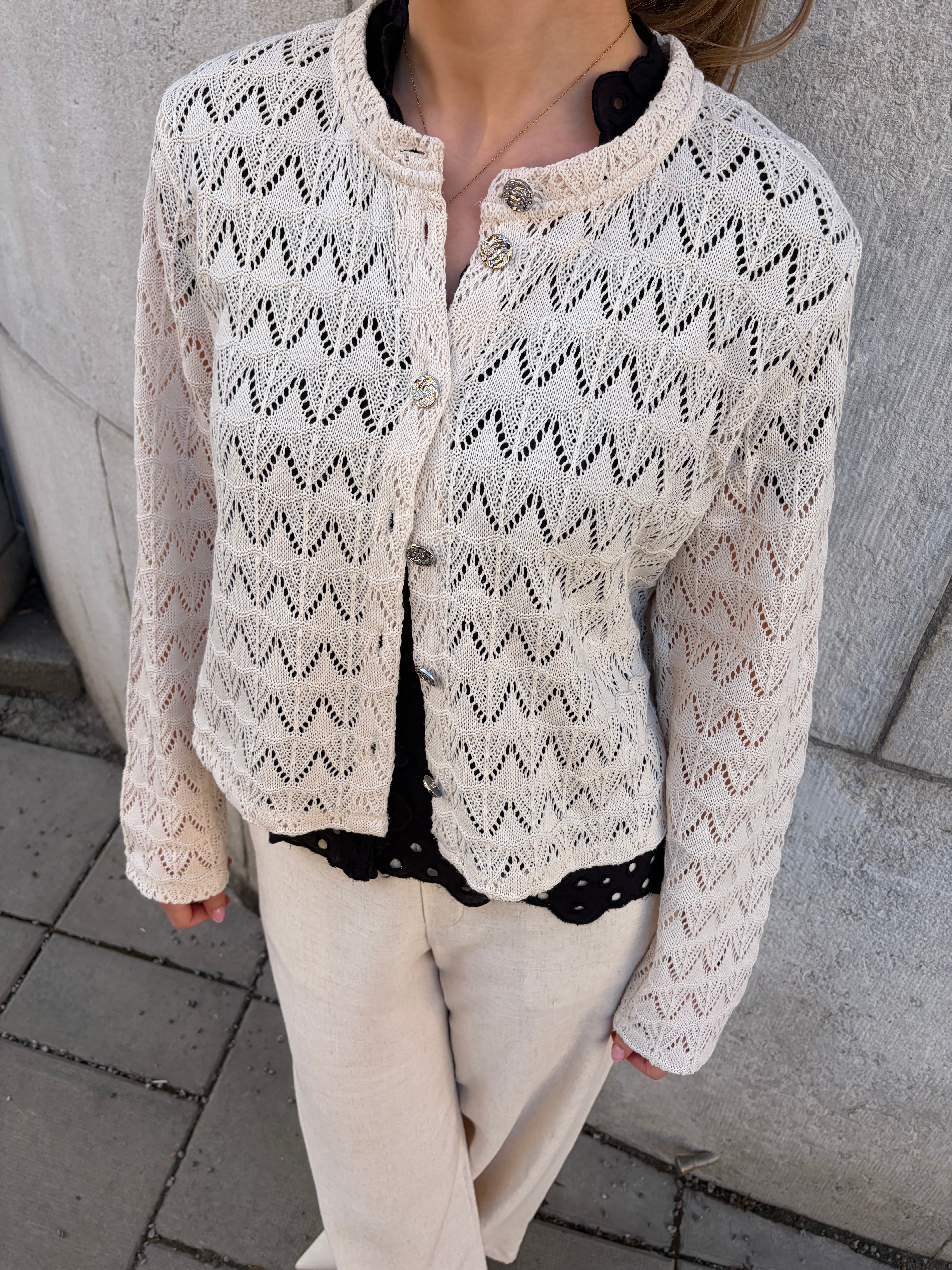 VICITRA Cardigan - Birch